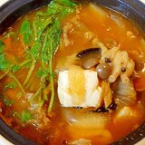熱々旨辛のスタミナ鍋☆　「牛肉の天醤鍋」